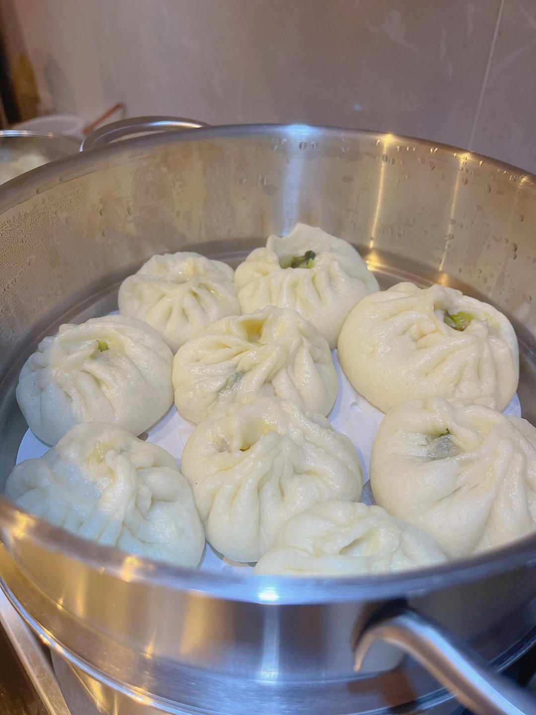 香菇青菜包子