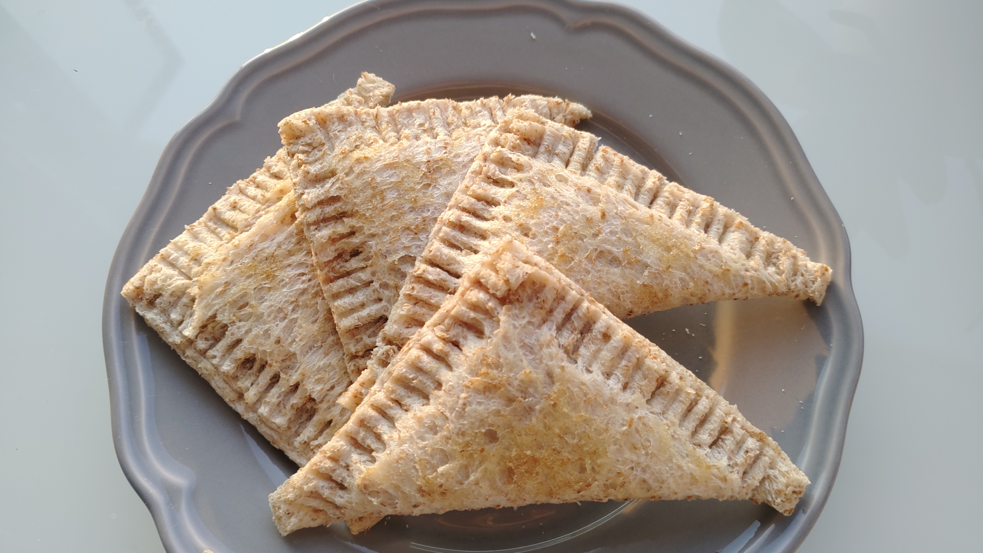 自由发挥的快手早餐：红豆三角包的做法 步骤5