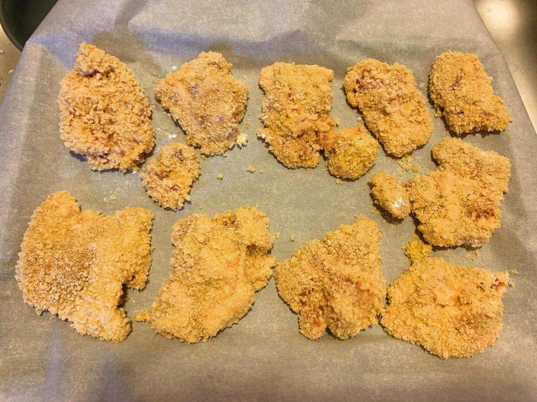 烤箱版炸鸡（配韩式辣酱）减肥也能吃！