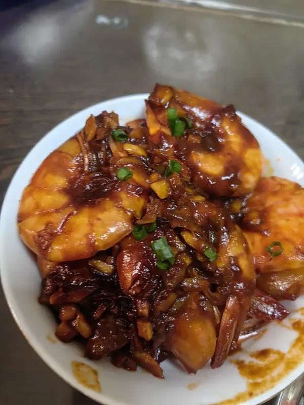 家庭版油焖大虾