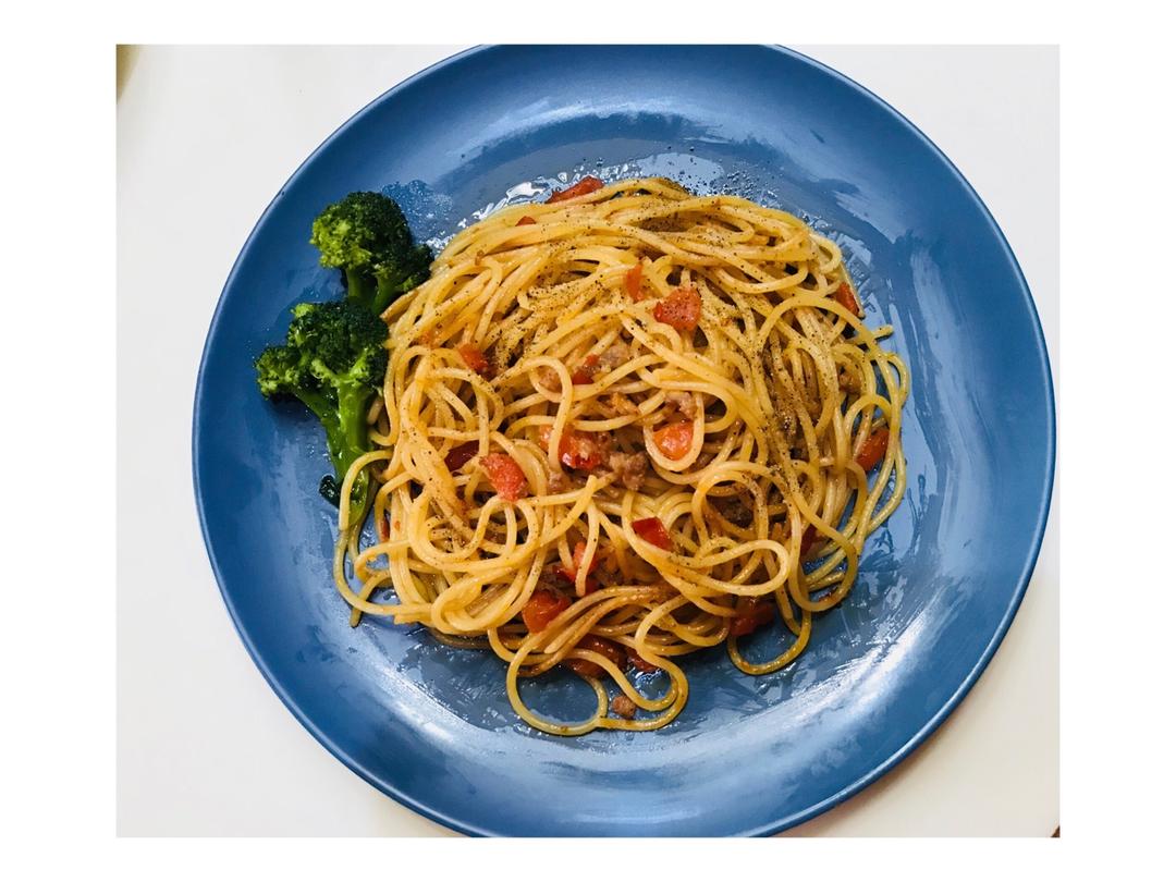 番茄肉酱意大利面