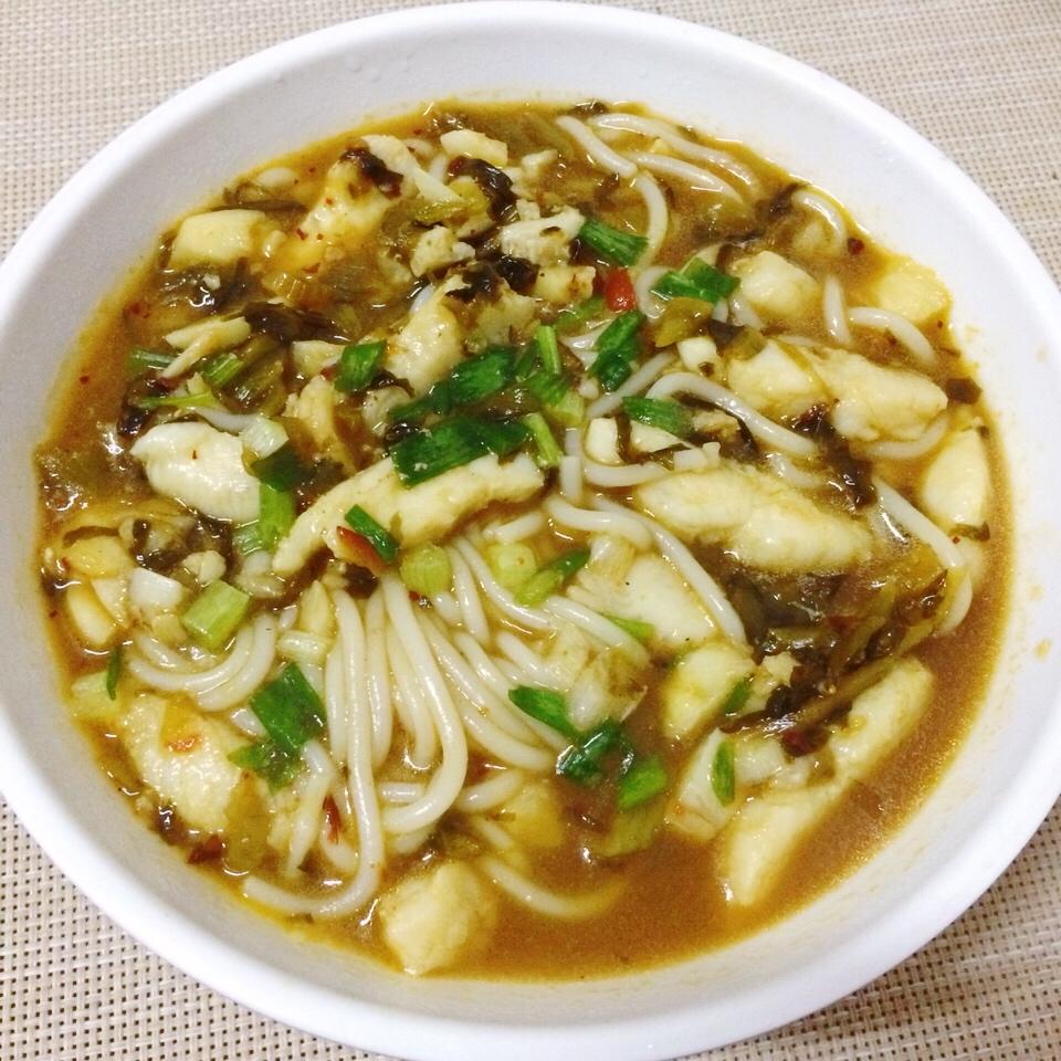 微凉晨露5做的「减脂鱼系列」酸菜鱼粉丝