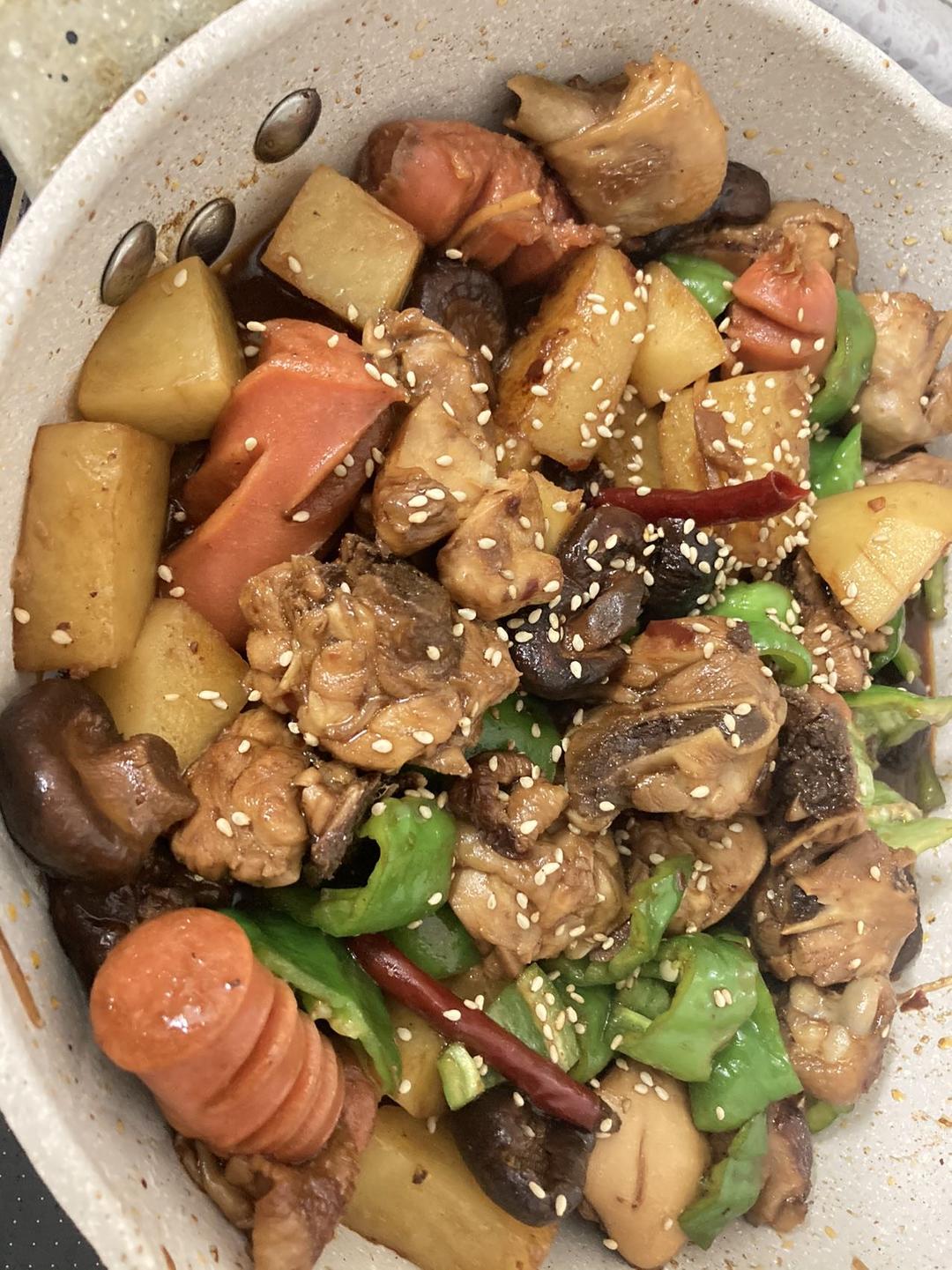 外卖第一名，简单在家做|黄焖鸡米饭