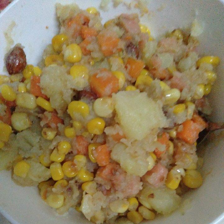 【健身厨男】喷香可口土豆泥