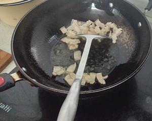 茭白双椒炒肉丝的做法 步骤4