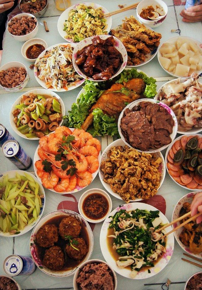 云顶小栈做的年夜饭菜谱