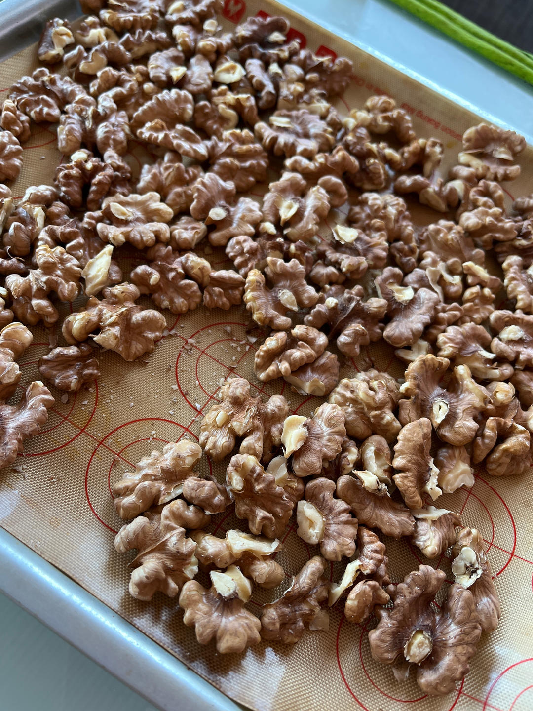 烤箱烤原味核桃仁