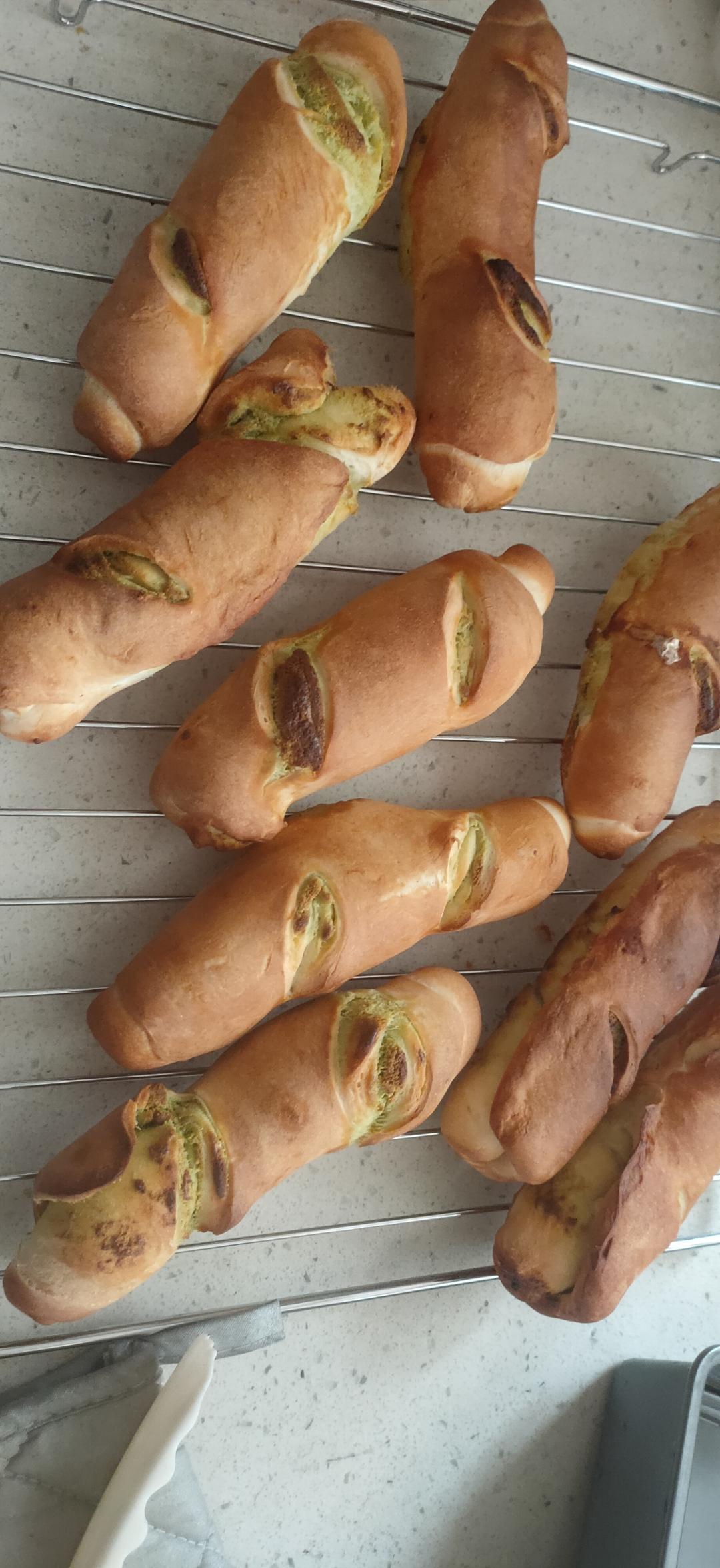 不用发酵，无油低糖的碱水面包，越嚼越香