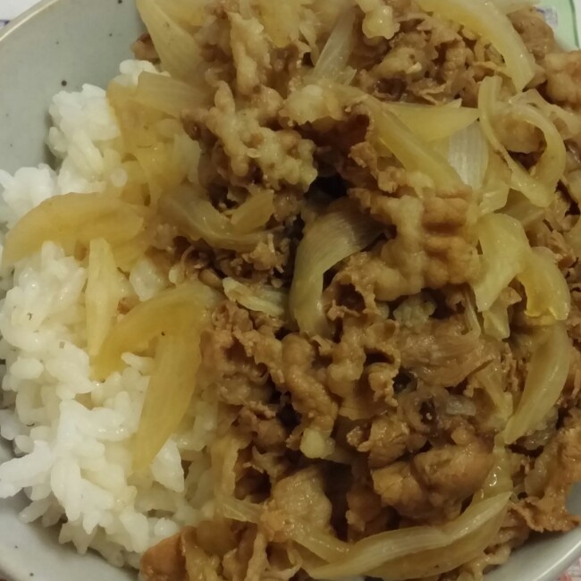 吉野家牛肉饭（牛丼）