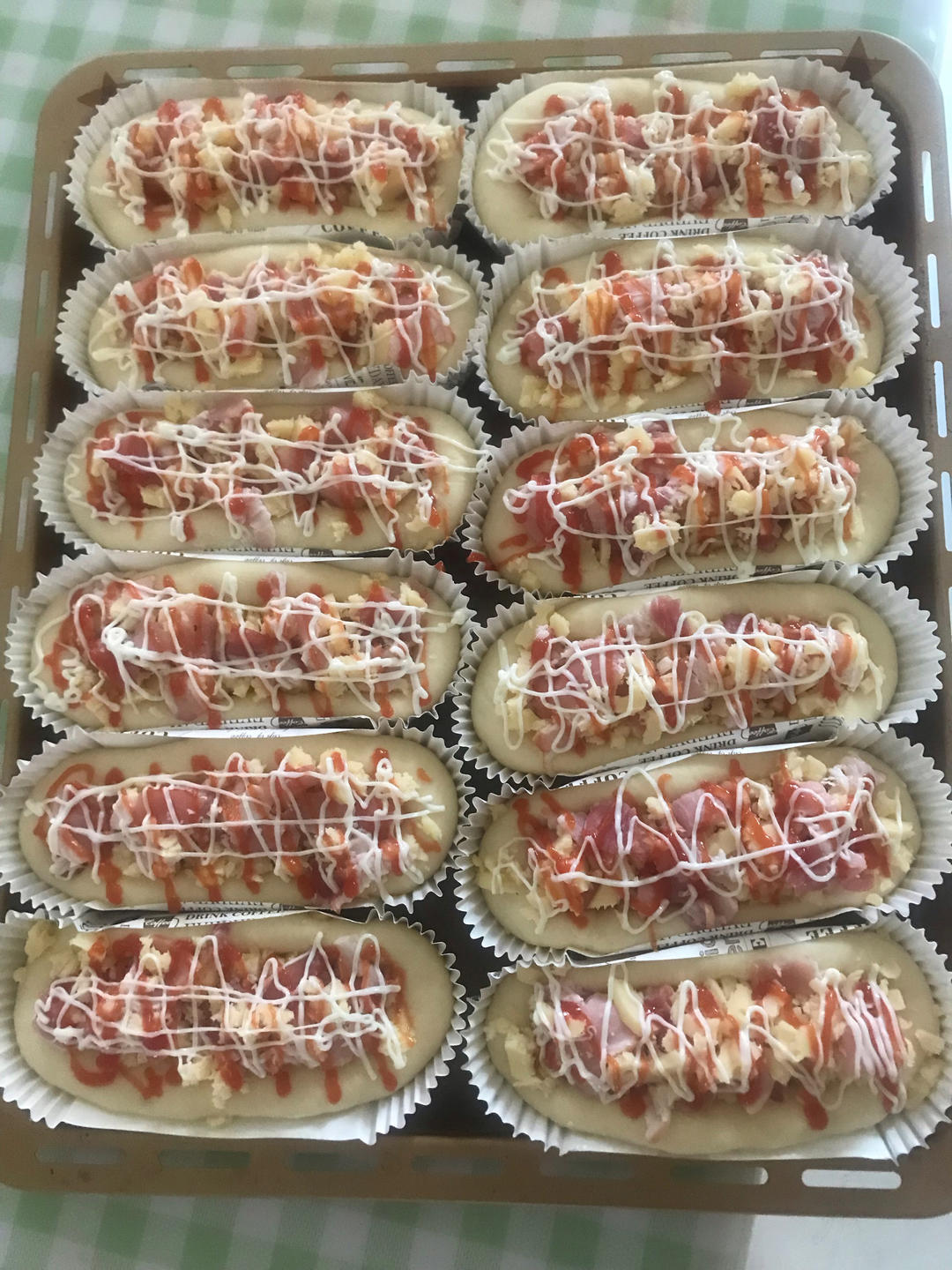 咸面包—培根火腿芝士船