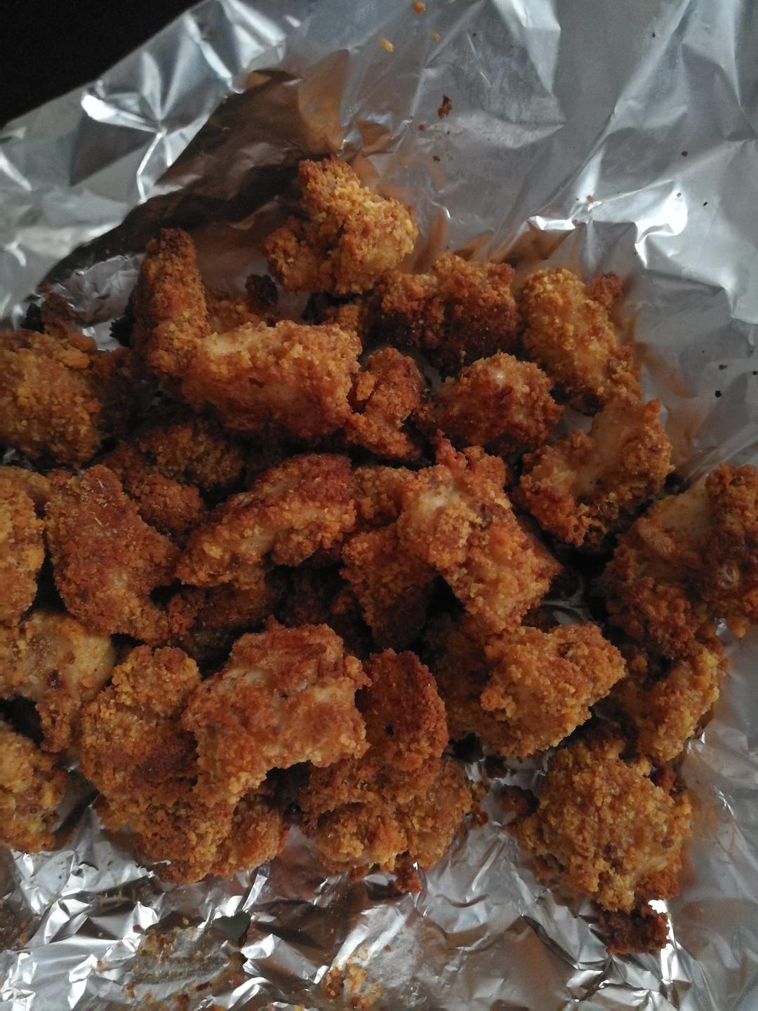 低卡低脂烤箱版鸡米花