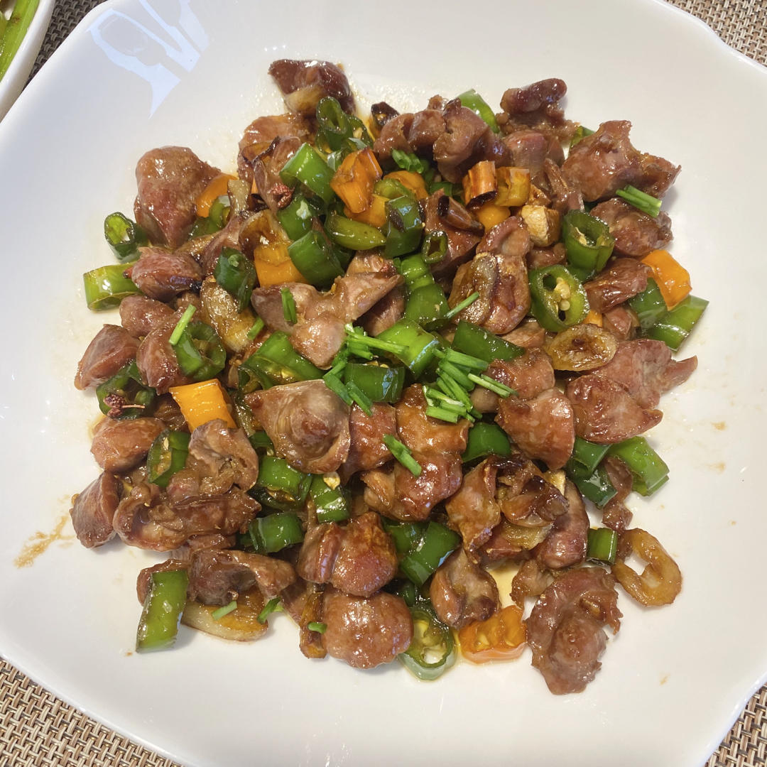 湖南口味香辣鸡胗