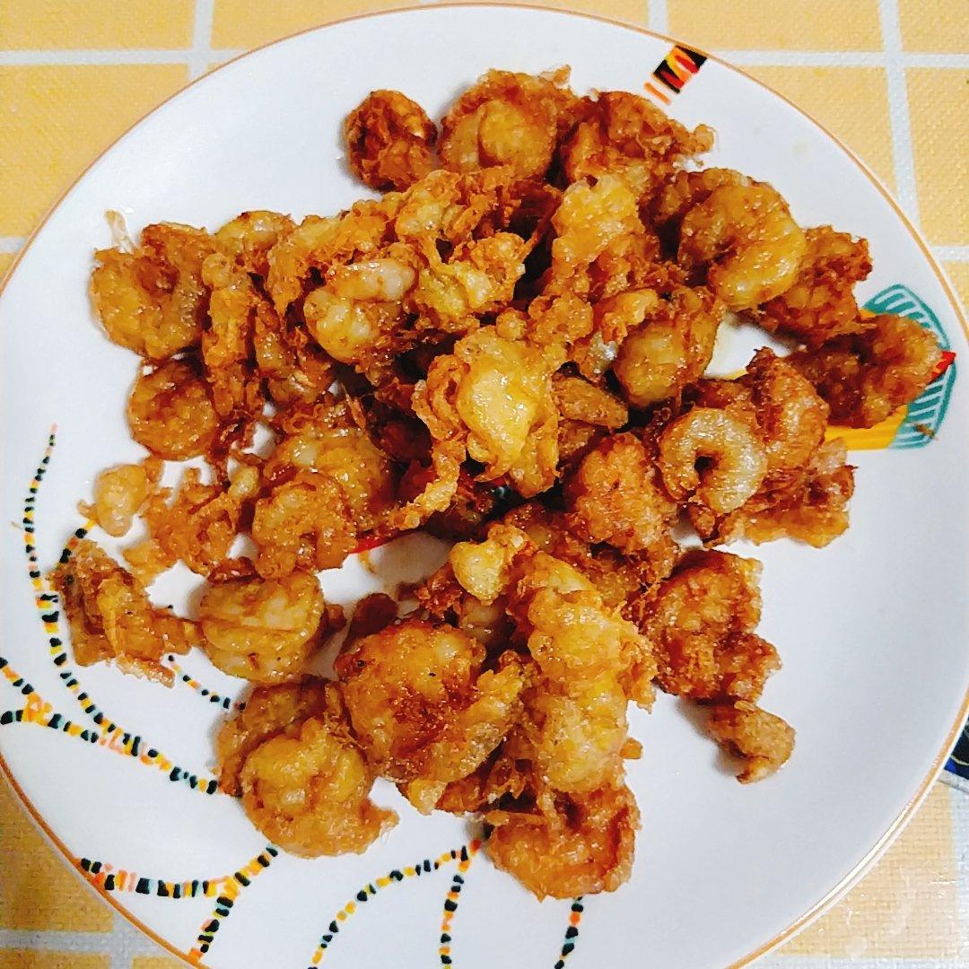 外酥里嫩㊙️好吃停不下来的椒盐虾仁🔥巨简单