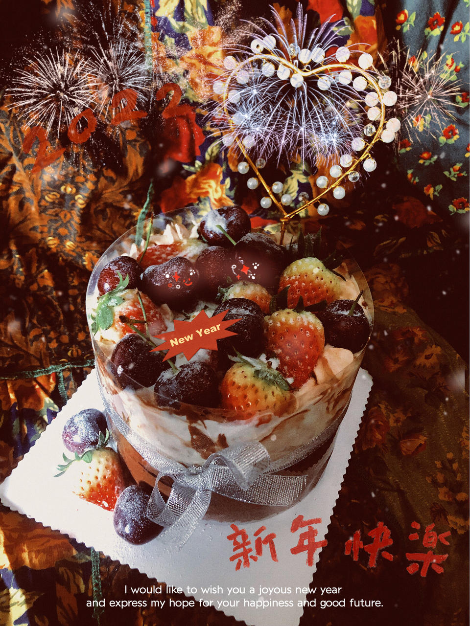 超详细 奶油巧克力生日裸蛋糕