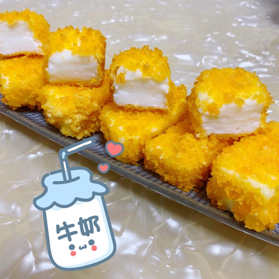 炸鲜奶糕【简单易做】
