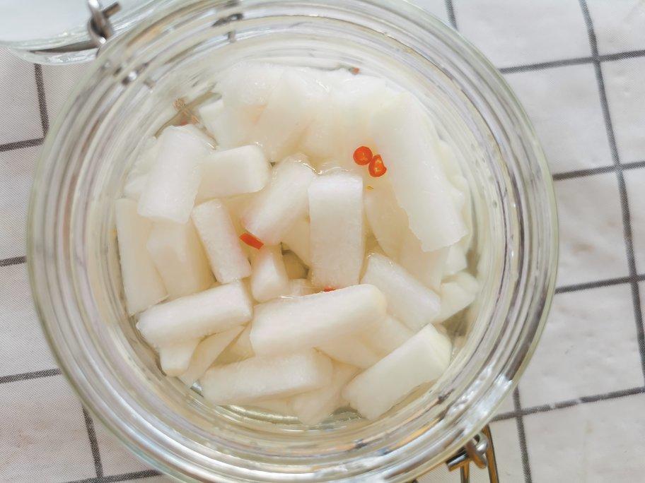 酸甜脆爽腌萝卜