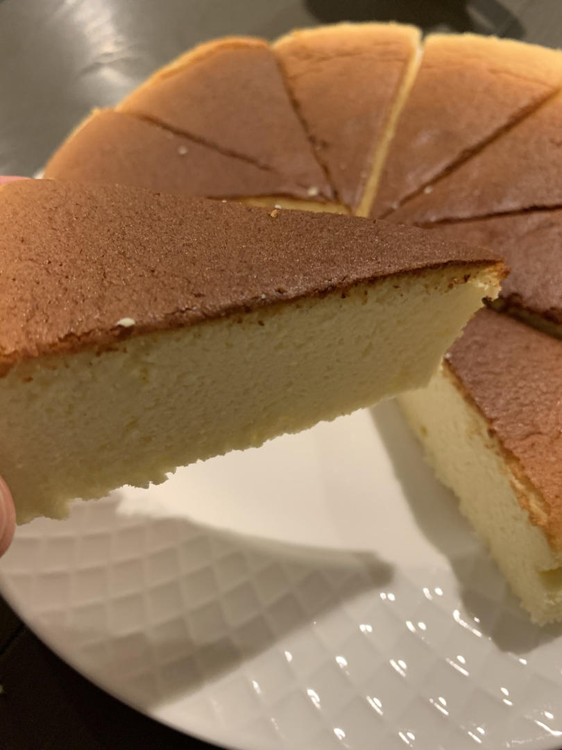 missq丘做的8寸轻乳酪蛋糕