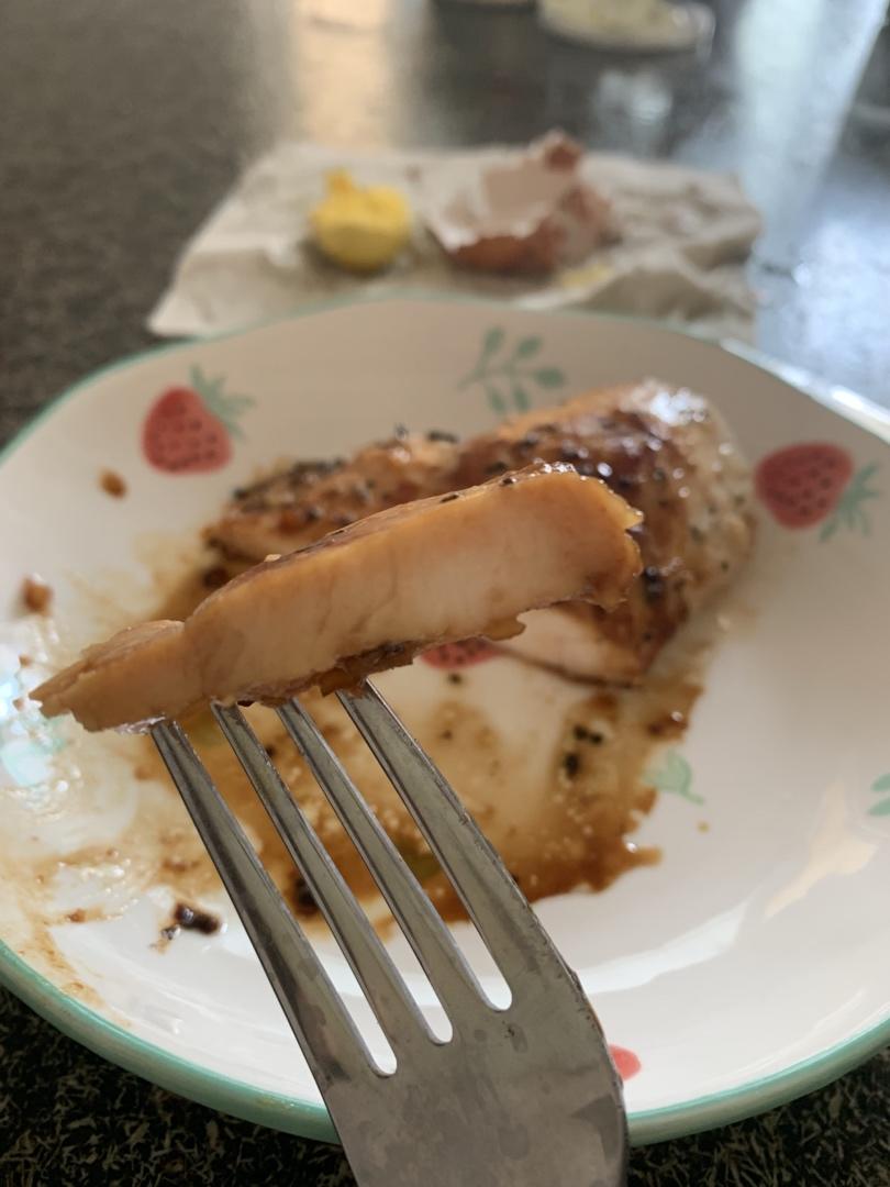 酷炫屌炸天好吃的煎鸡胸肉（香蒜蜂蜜煎鸡胸肉）