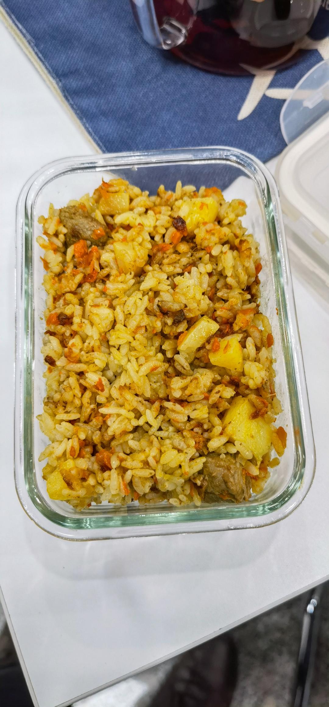 羊肉手抓饭小美版