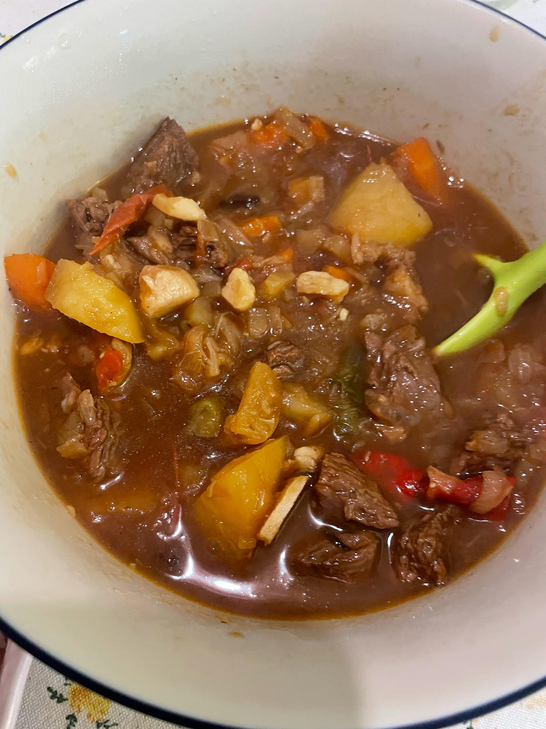 沙沙土豆胡萝卜炖牛肉