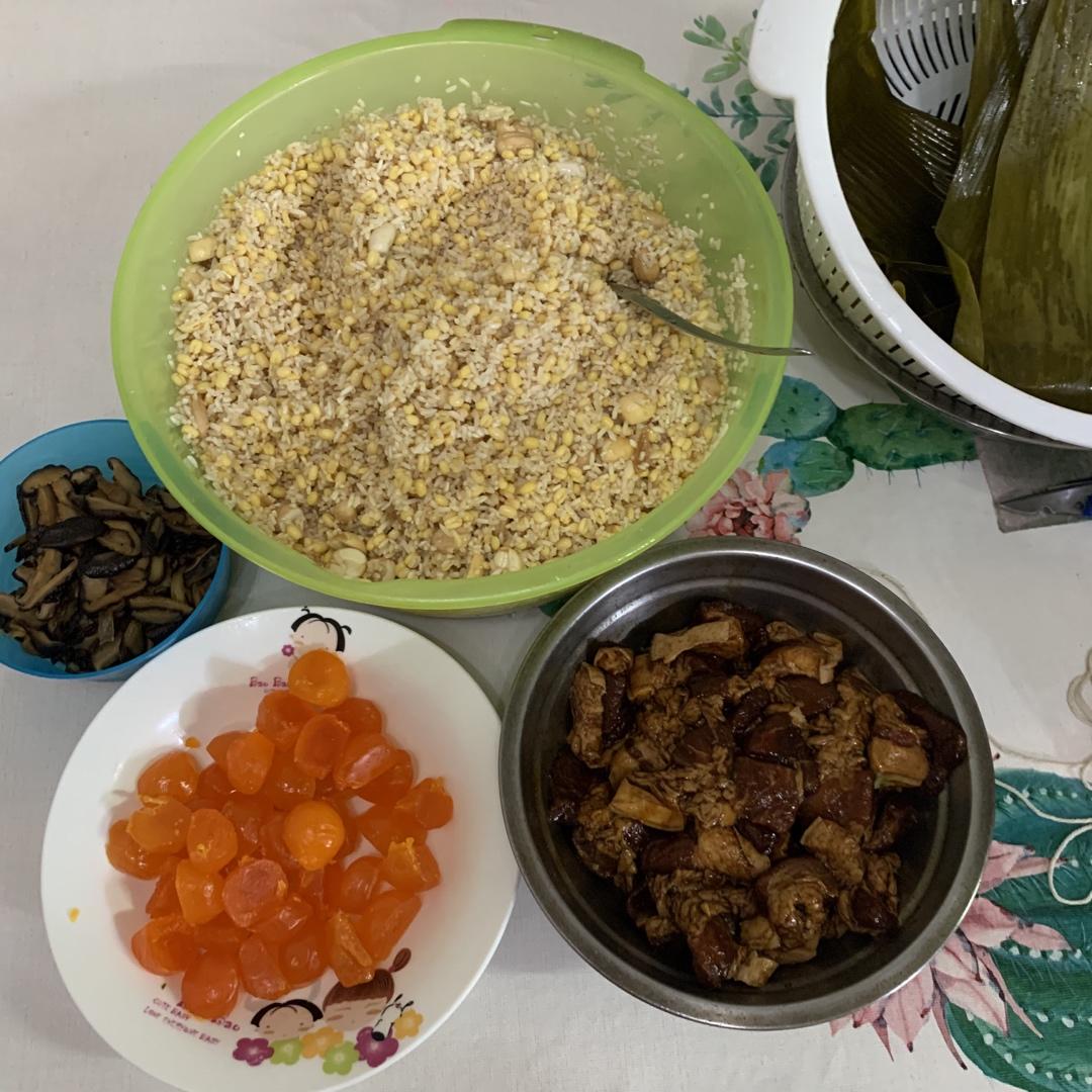 好吃到飞起的肉粽子