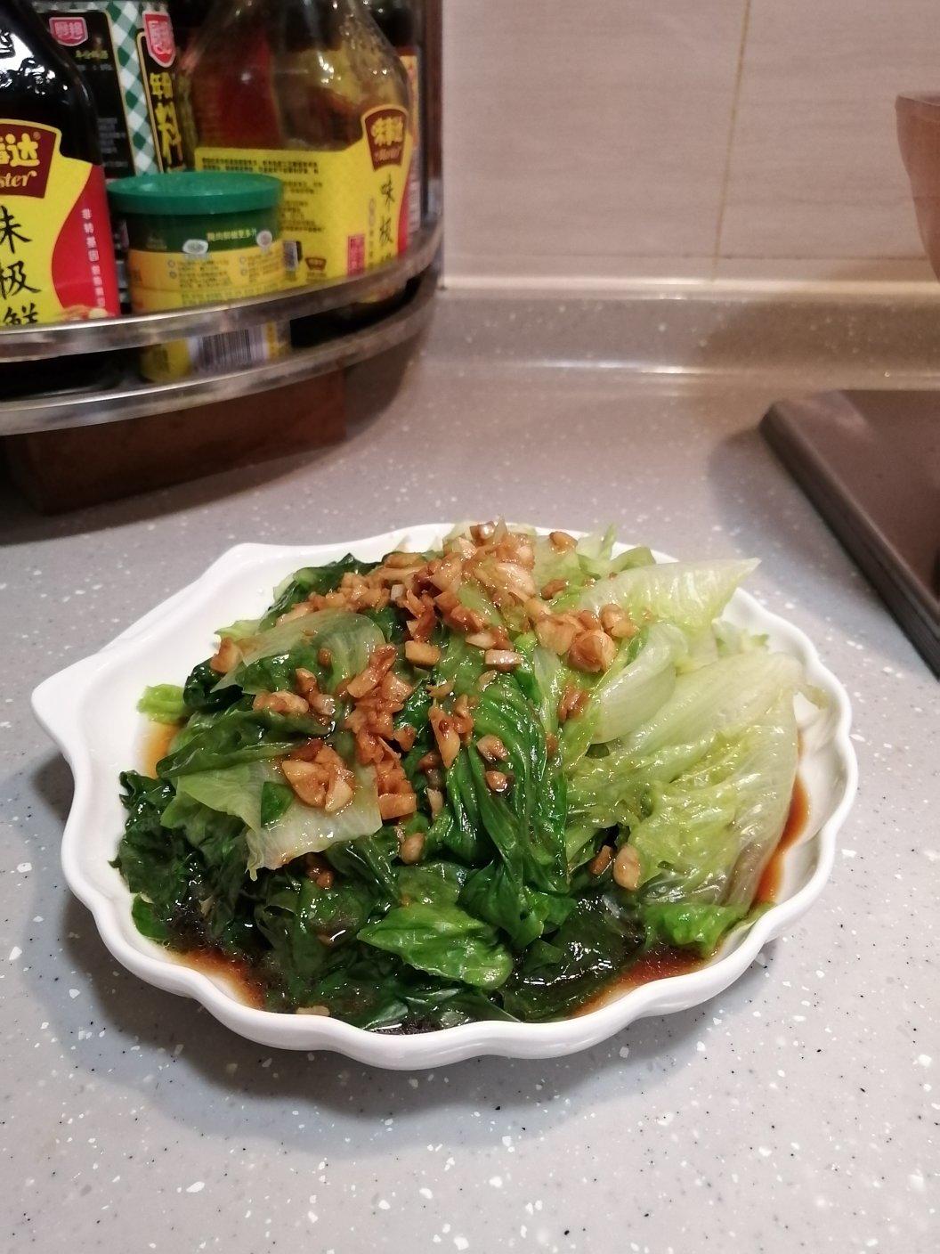 5分钟上桌的蚝油生菜