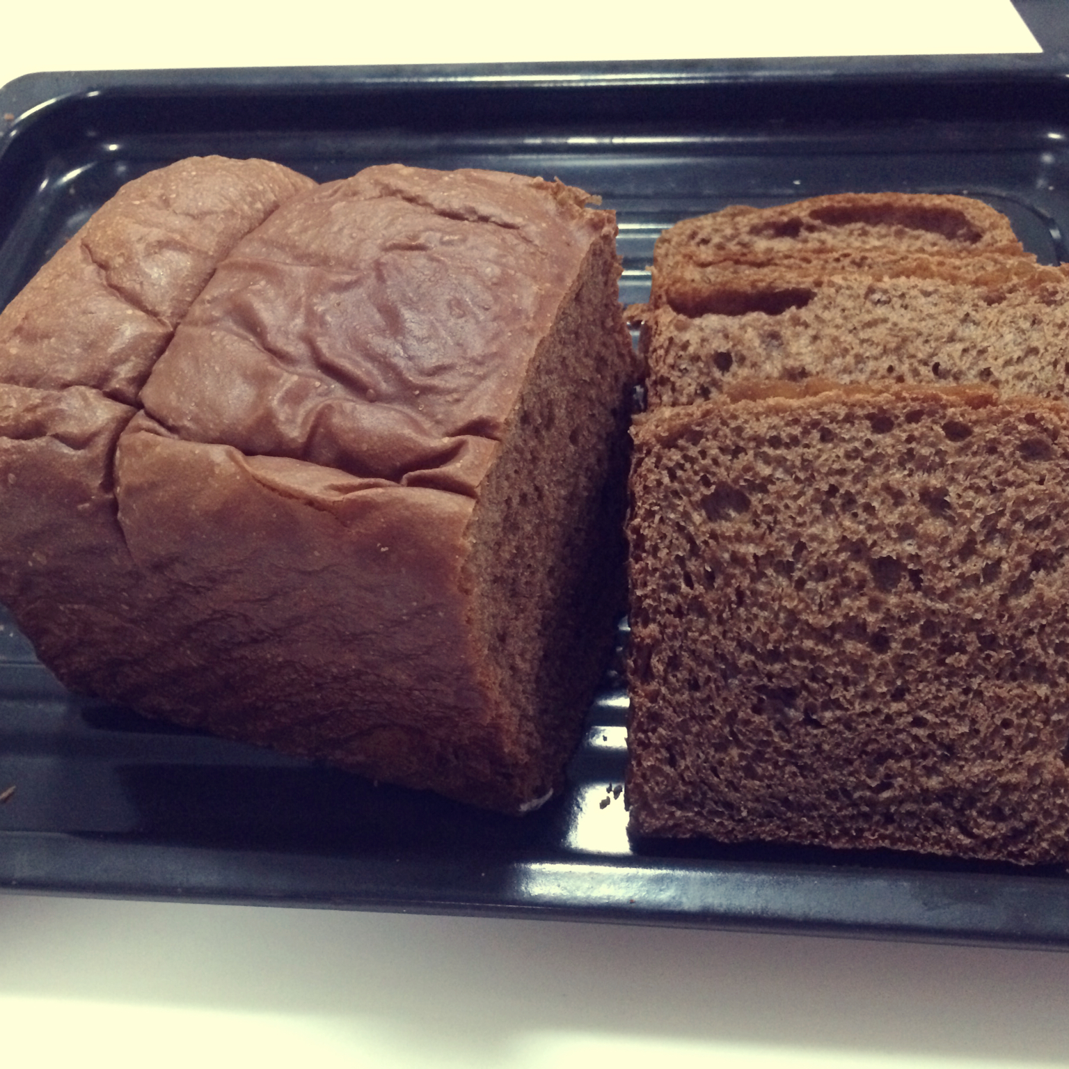 双倍浓郁的可可巧克力吐司