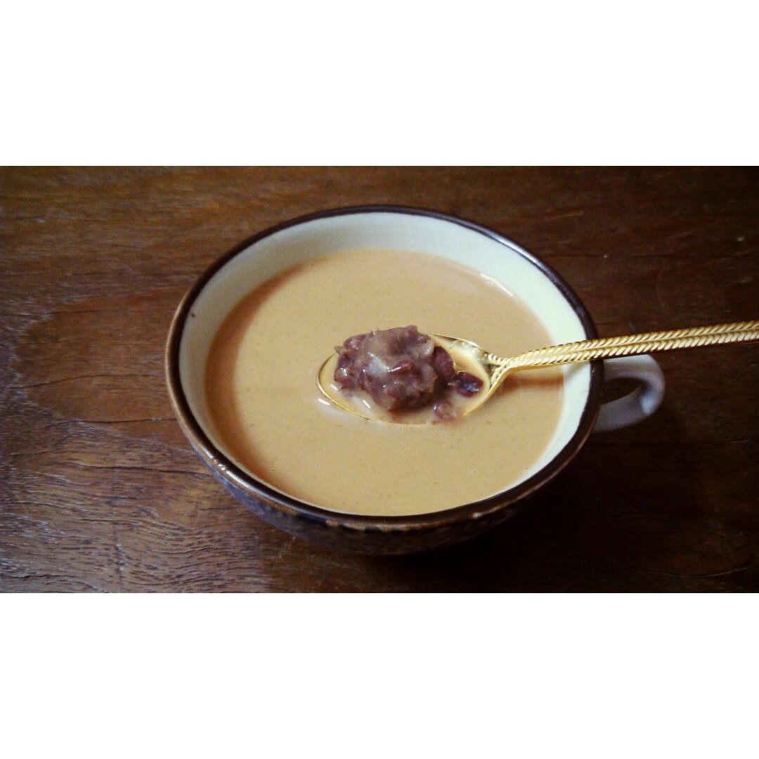 红豆奶茶