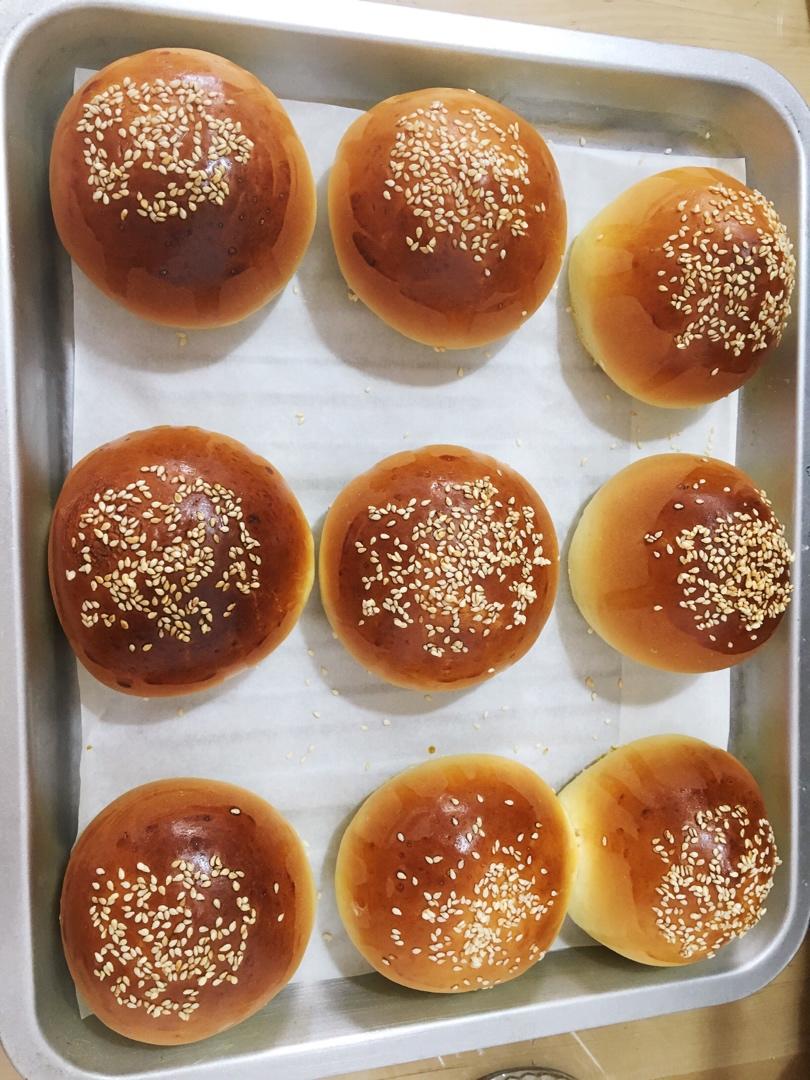 汉堡包面包胚
