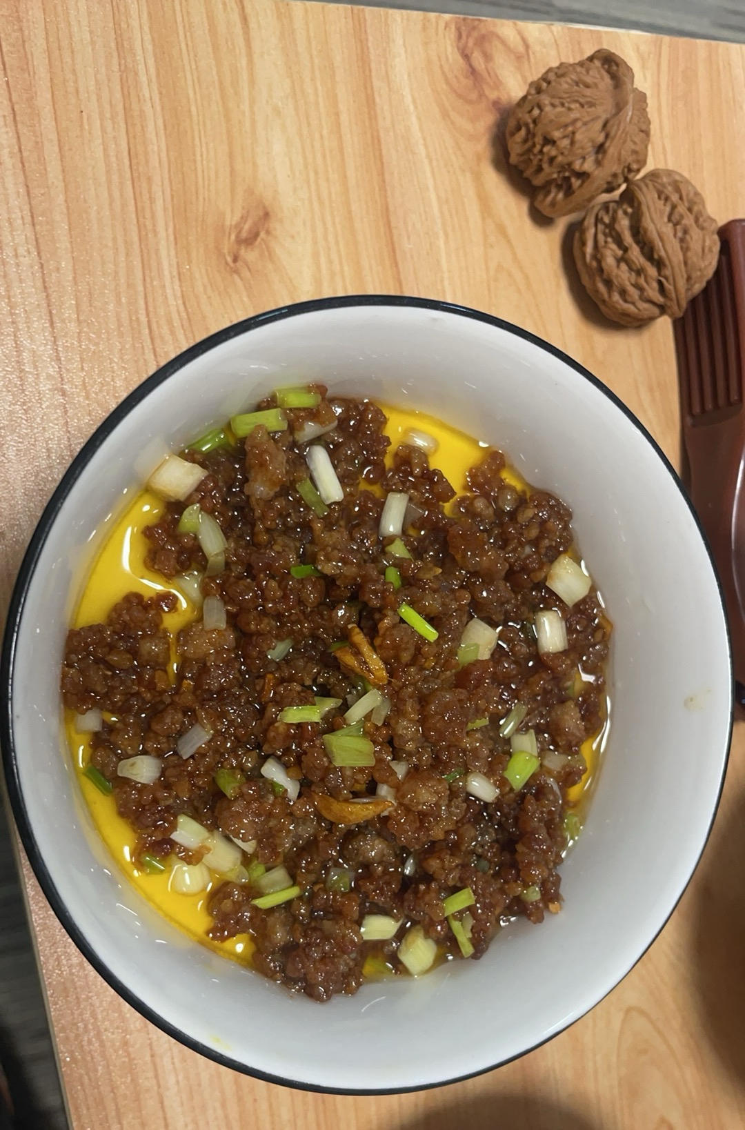 比布丁还要嫩！巨好吃又营养的肉末水蒸蛋