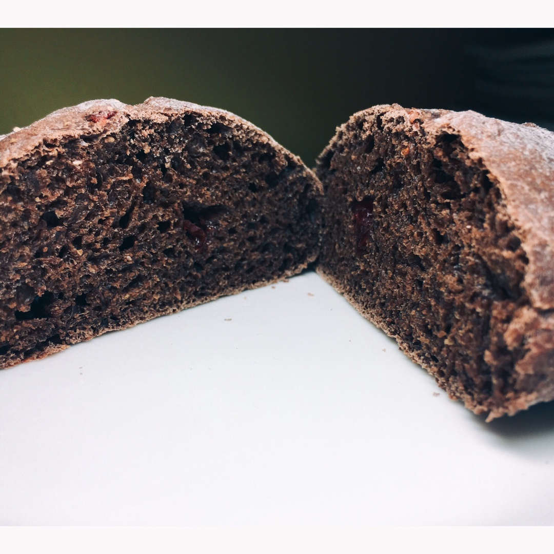 全麦巧克力豆软欧