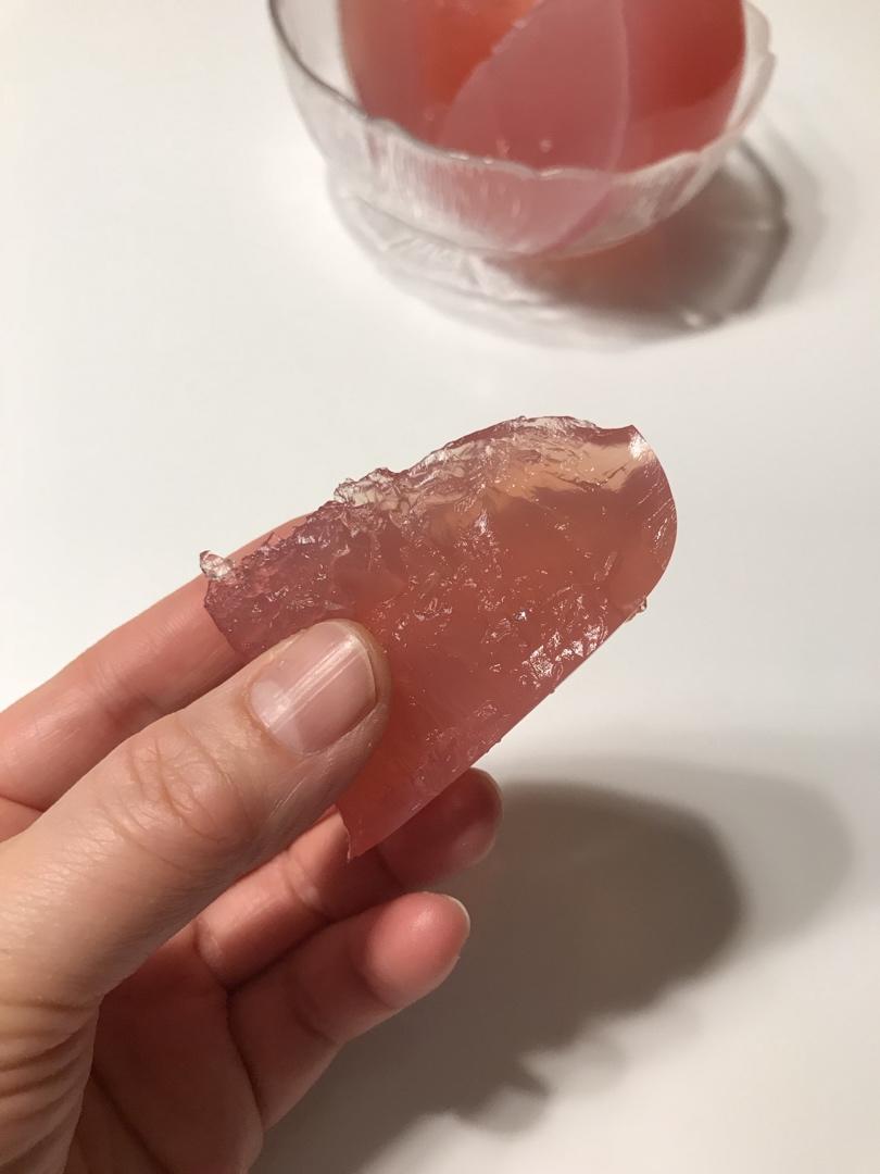 草莓水信玄饼/雨滴蛋糕