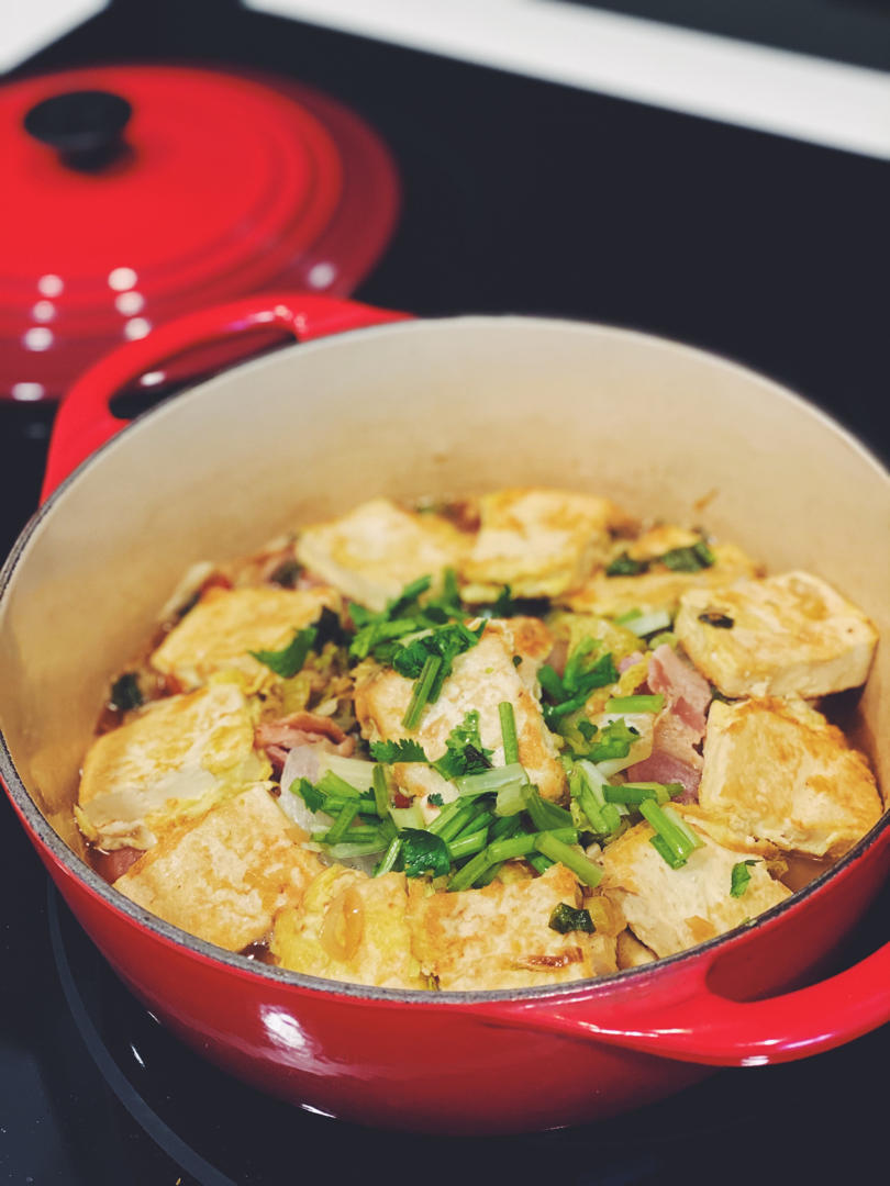 白菜炖豆腐