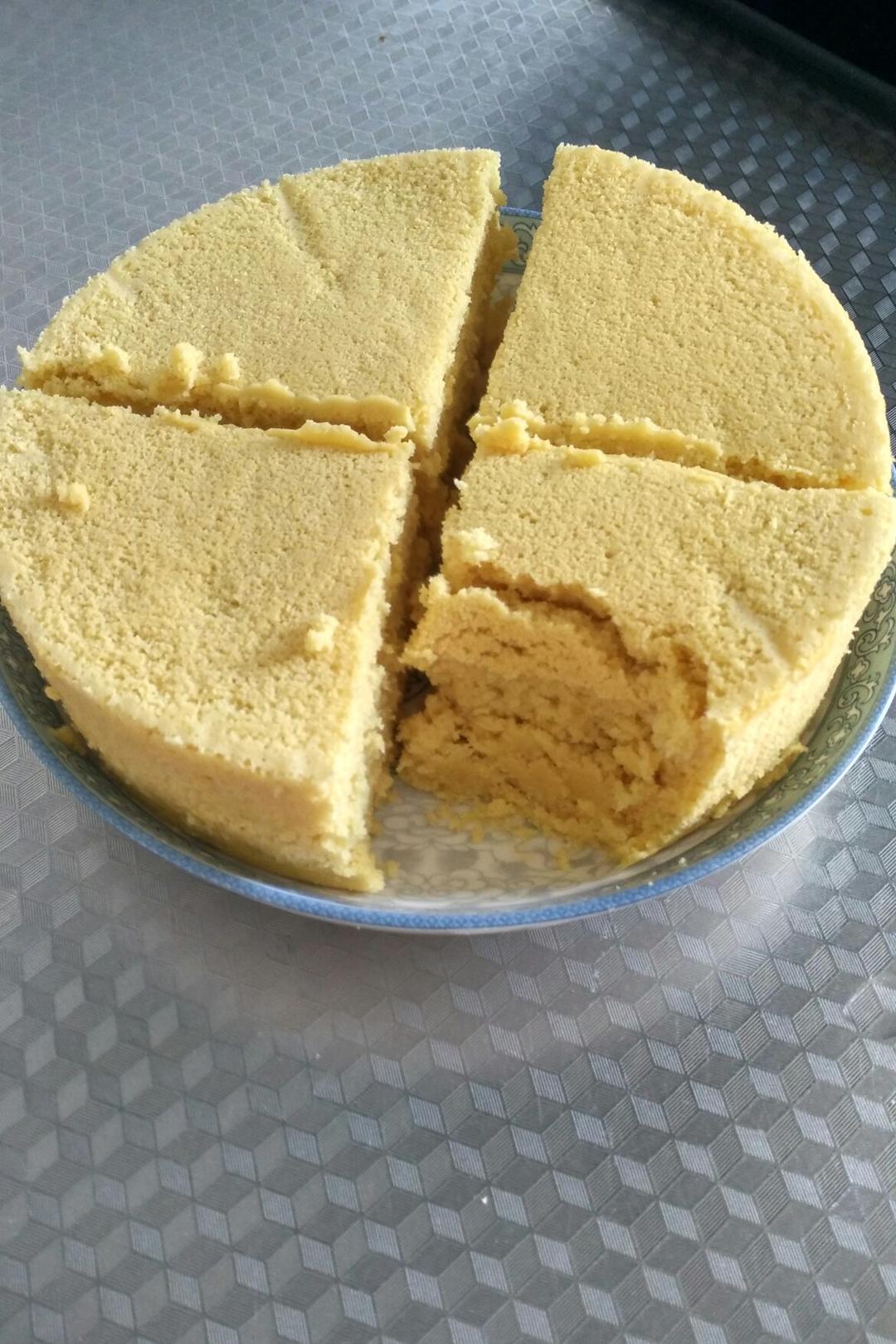 小米蒸蛋糕