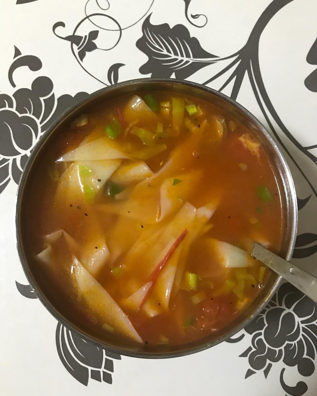 番茄汤面