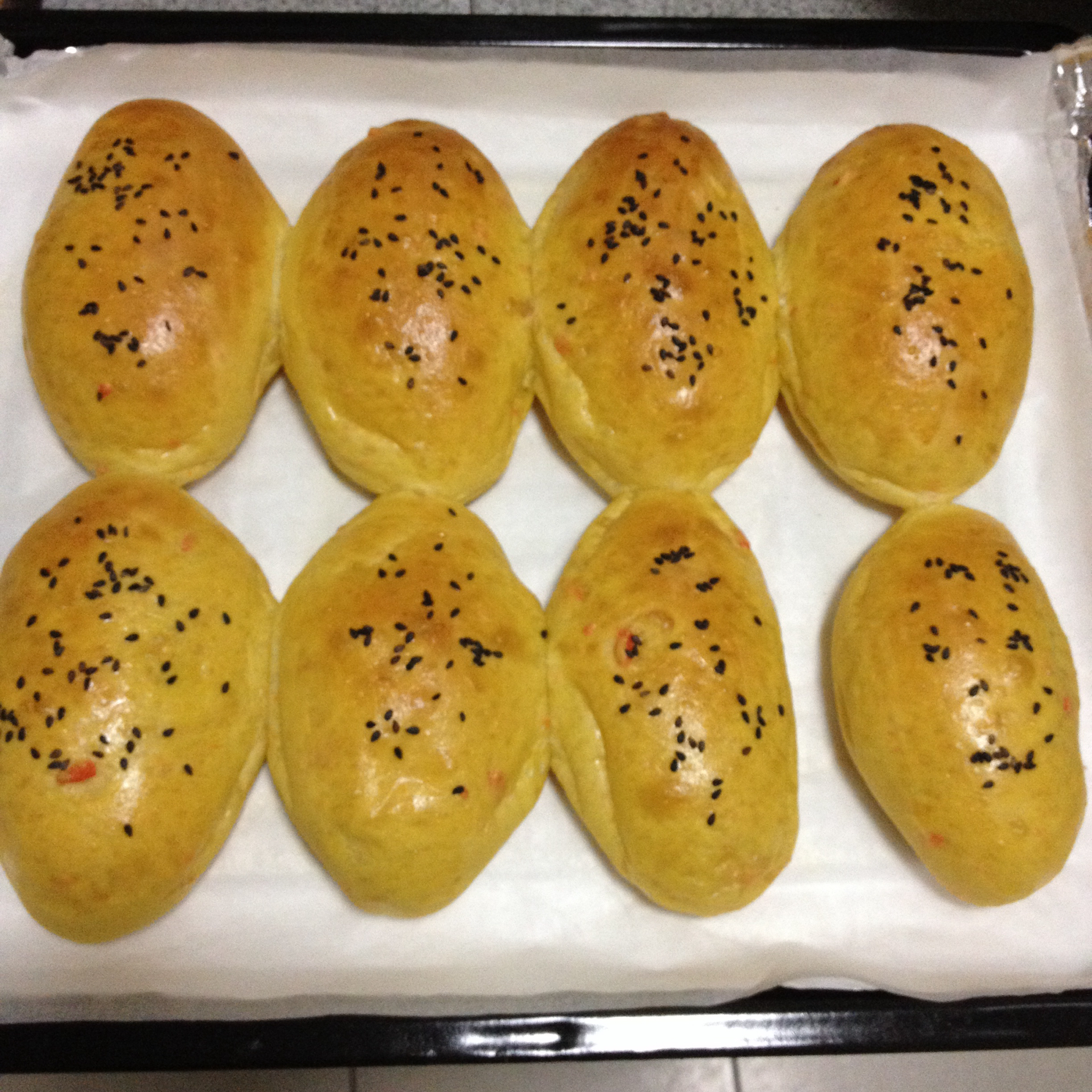 胡萝卜餐包