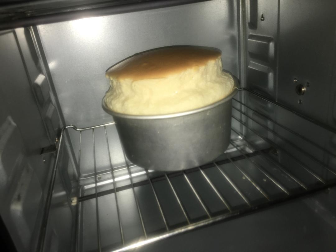 6寸原味戚风蛋糕