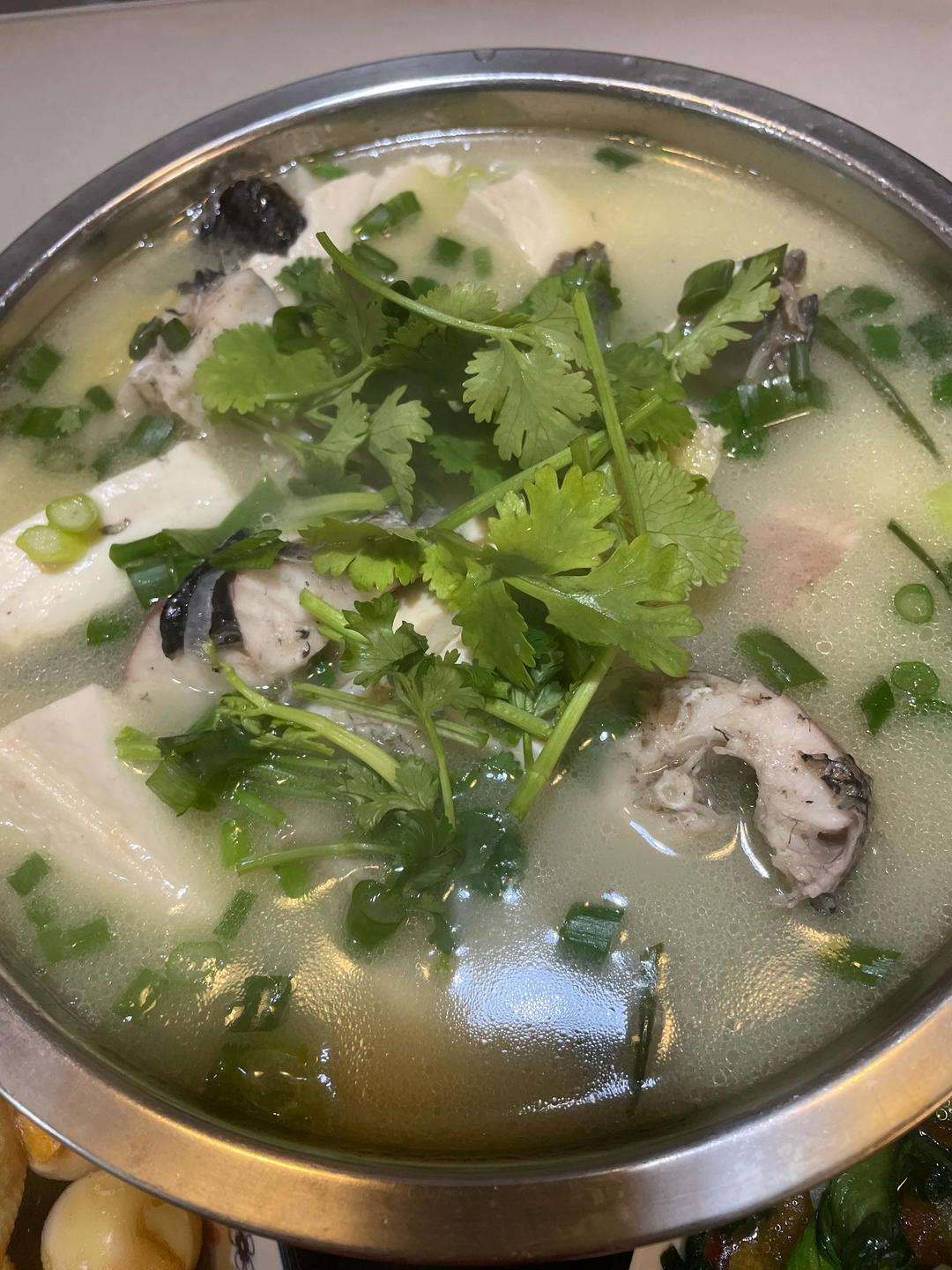 黑鱼豆腐汤