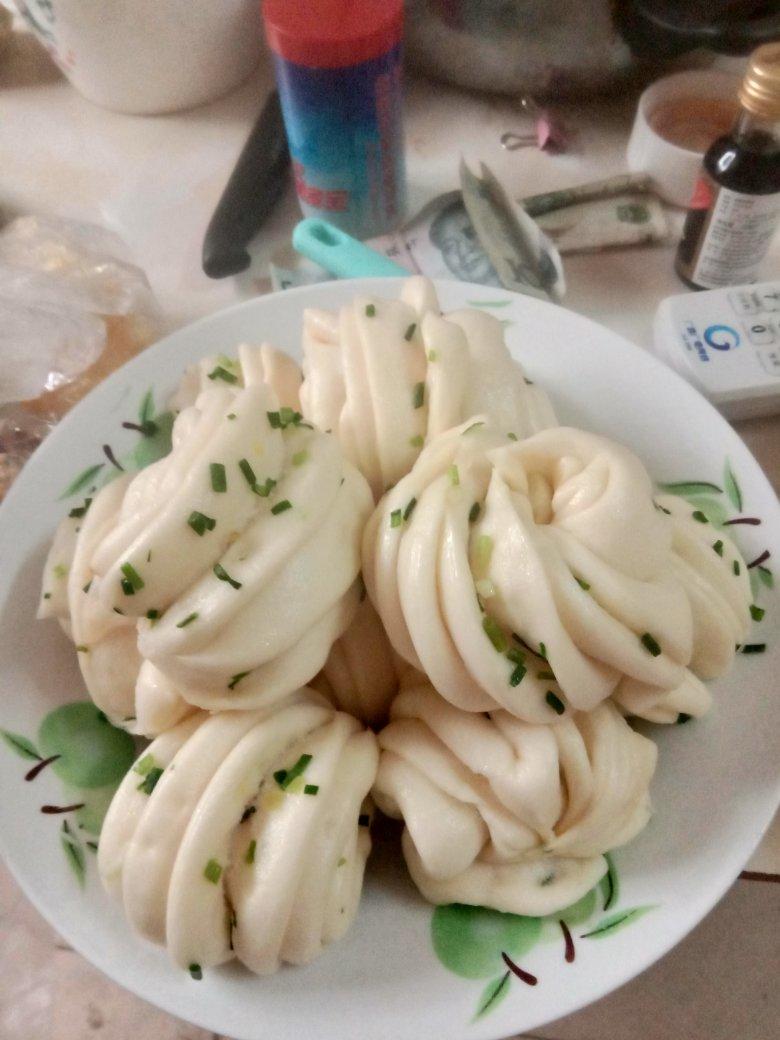 葱油花卷 Steamed Roll