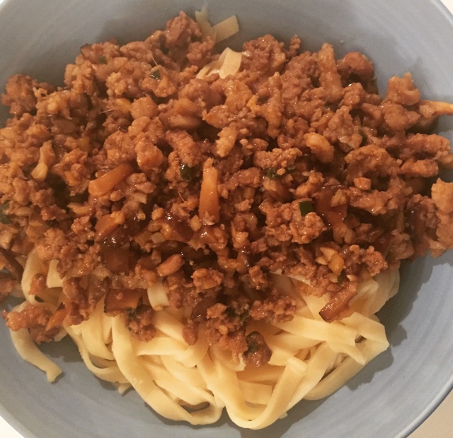 香菇肉燥面