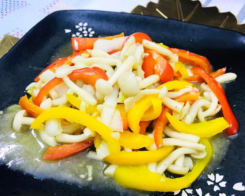 素炒白玉菇的做法