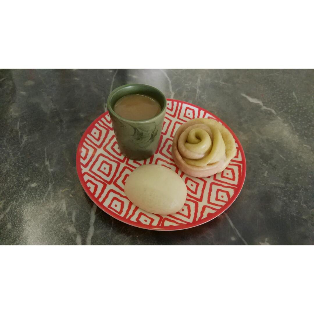 玫瑰花馒头
