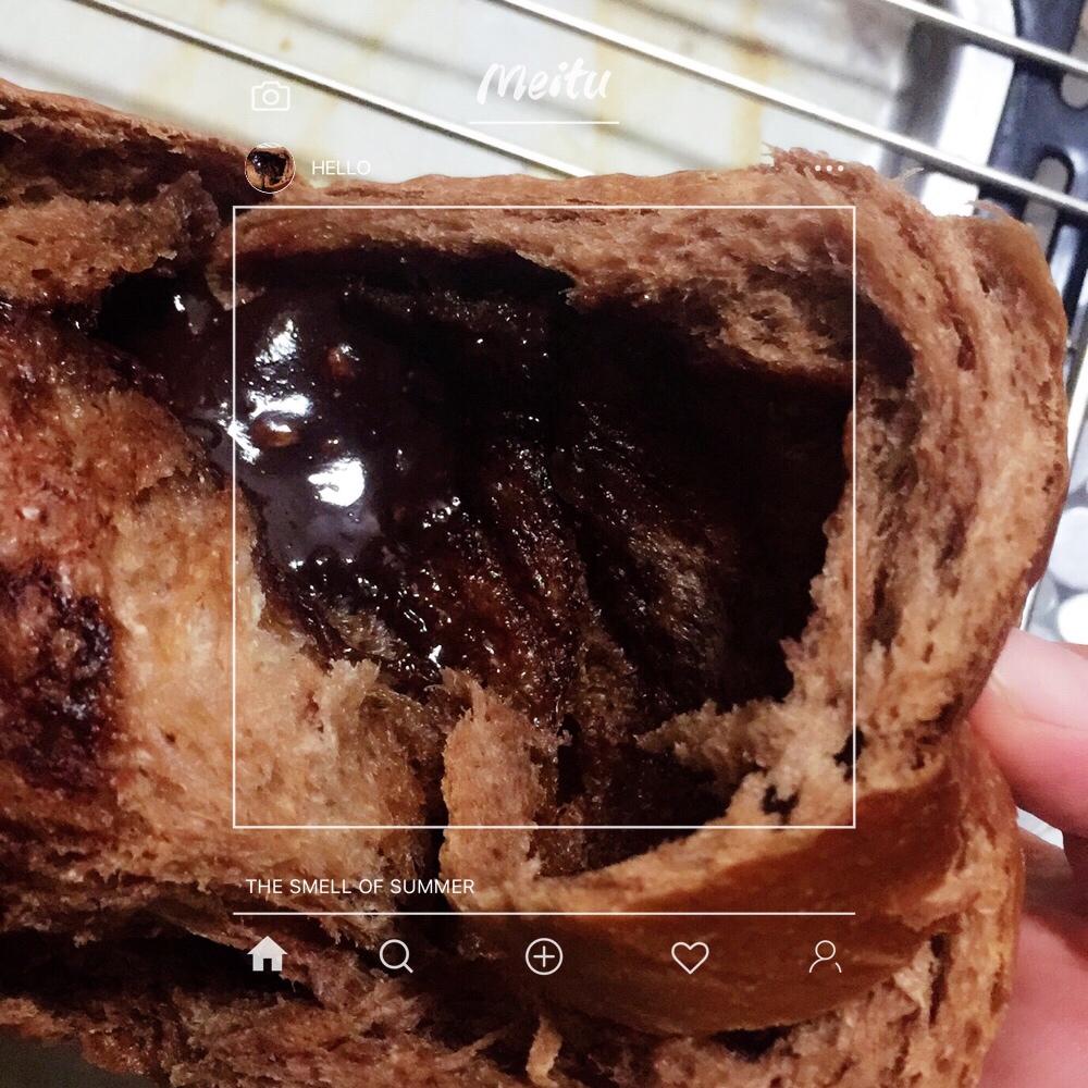 火遍Instagram的爆浆巧克力吐司~附原味吐司配方