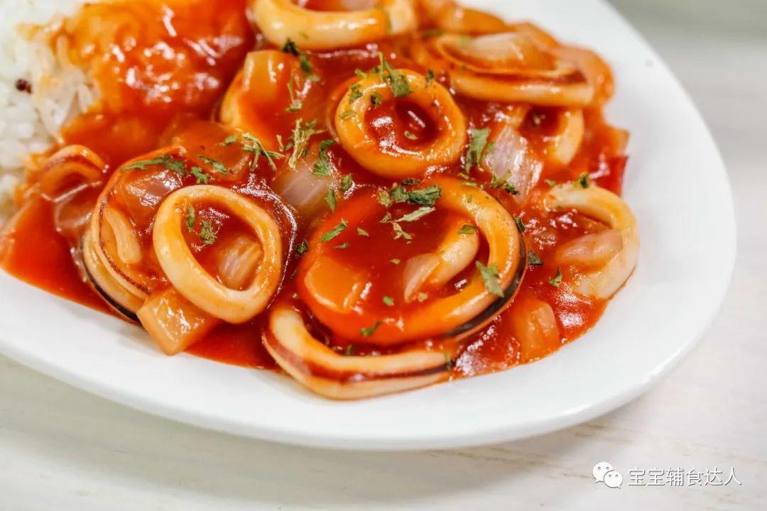 鱿鱼盖饭【宝宝辅食】