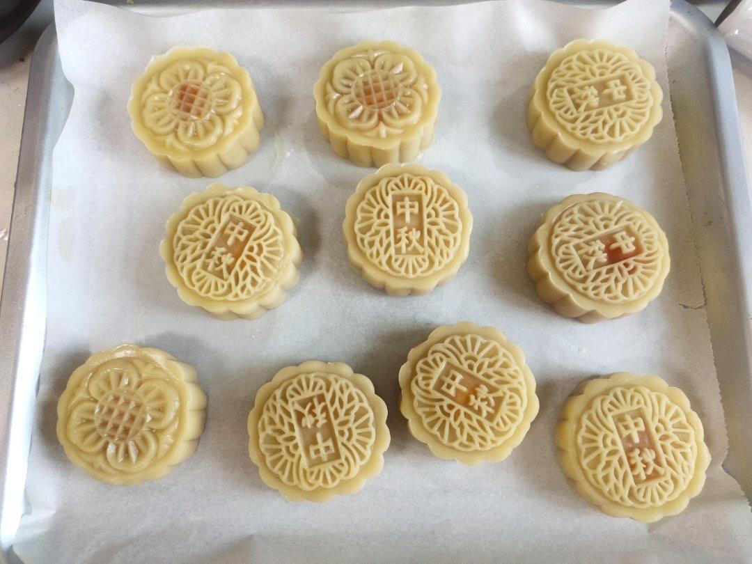 广式蛋黄莲蓉月饼（附失败原因分析）