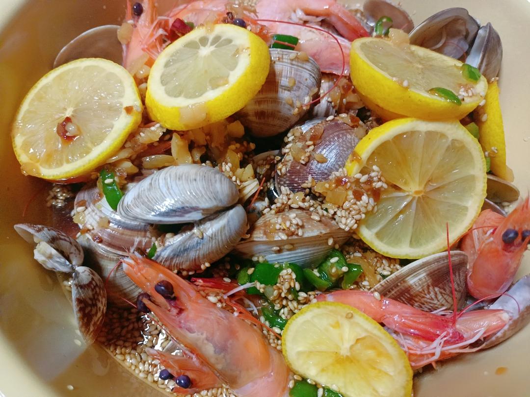 海鲜捞汁的做法