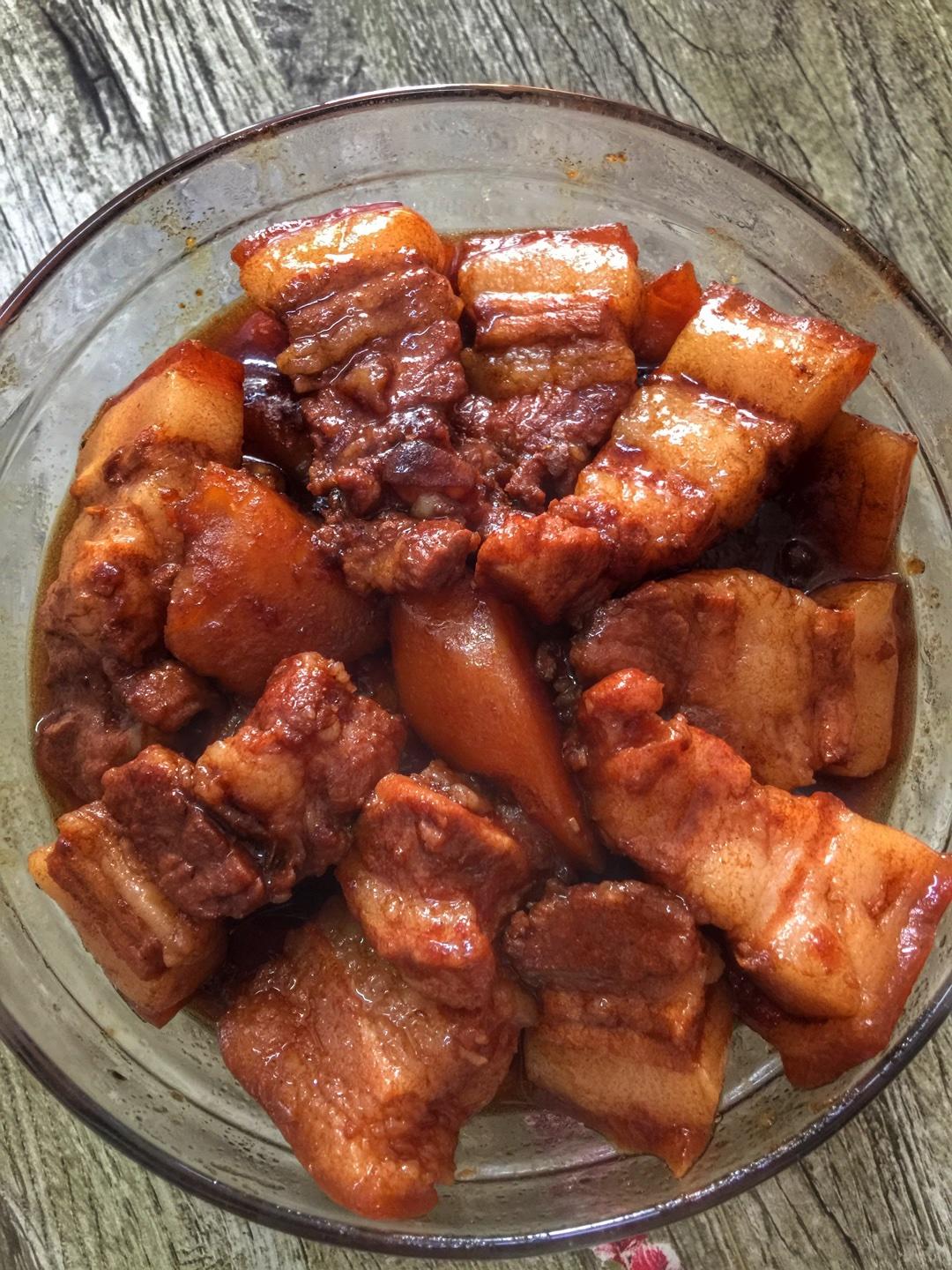 电压力锅版红烧肉的做法