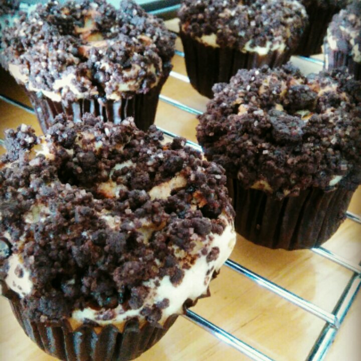 巧克力酥顶玛芬蛋糕 Choc Chip Muffins