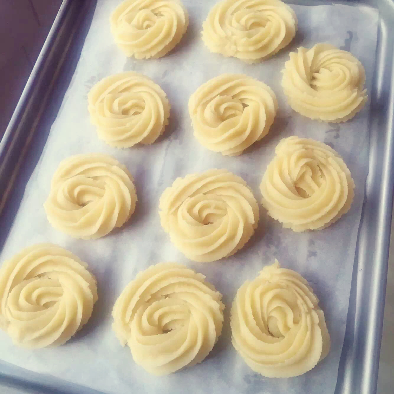 黄油曲奇（绝对成功的经验分享）