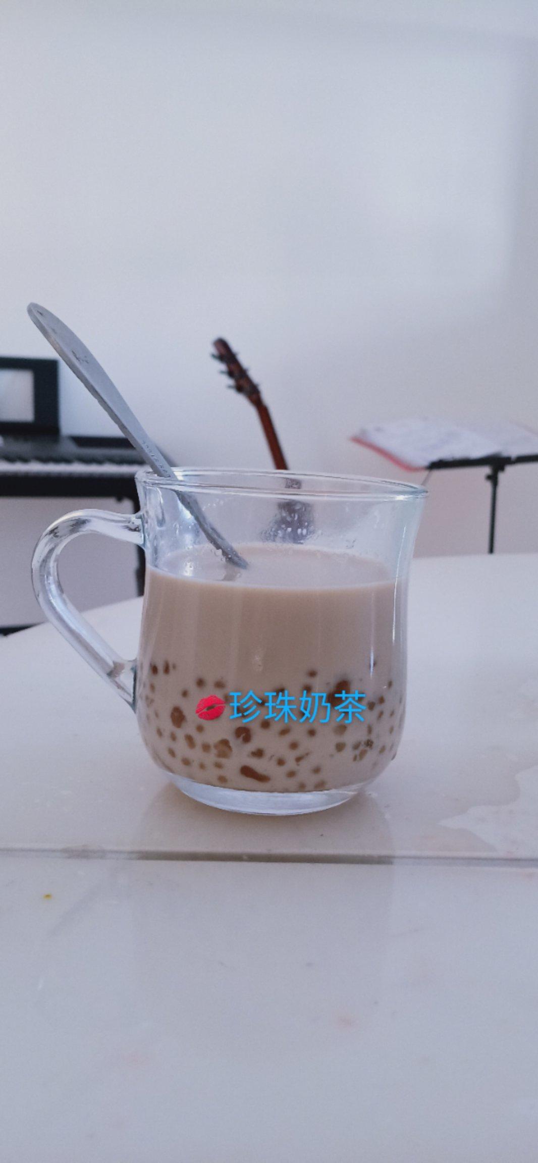 自制珍珠奶茶(附珍珠做法)